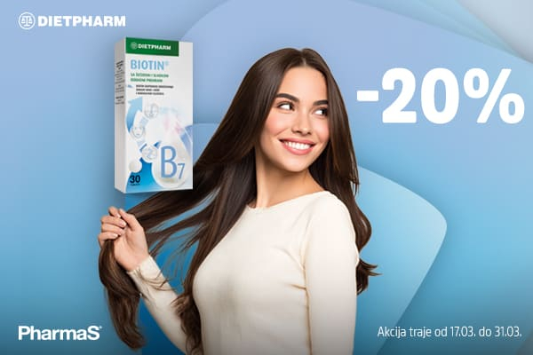 Dietpharm Biotin - promo cena brend